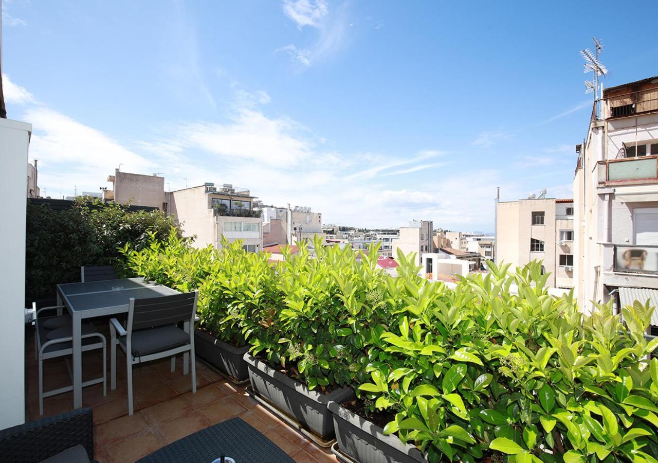 Emily In Athens - Central Chic Flat With Terrace Syntagma E1 Kültér fotó