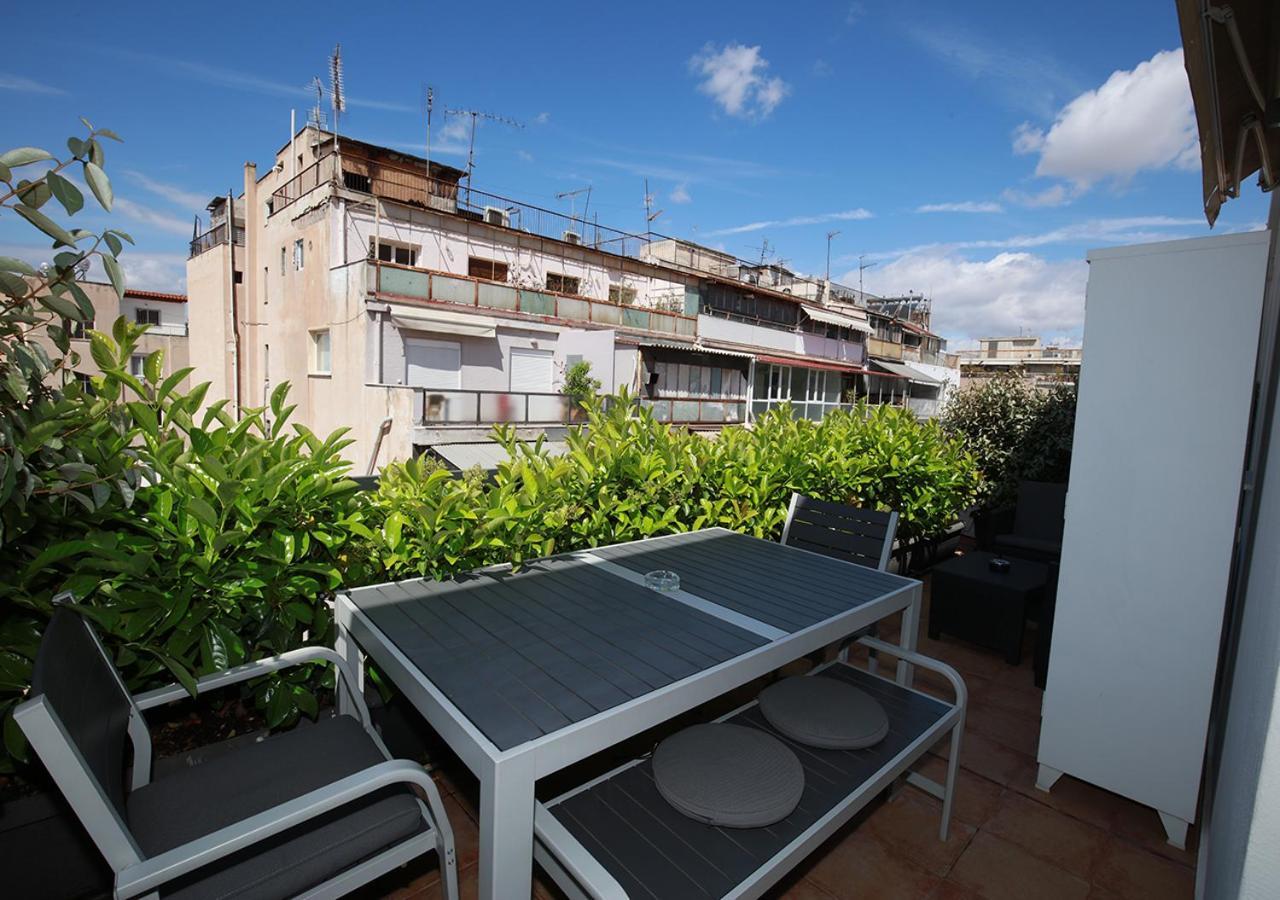 Emily In Athens - Central Chic Flat With Terrace Syntagma E1 Kültér fotó