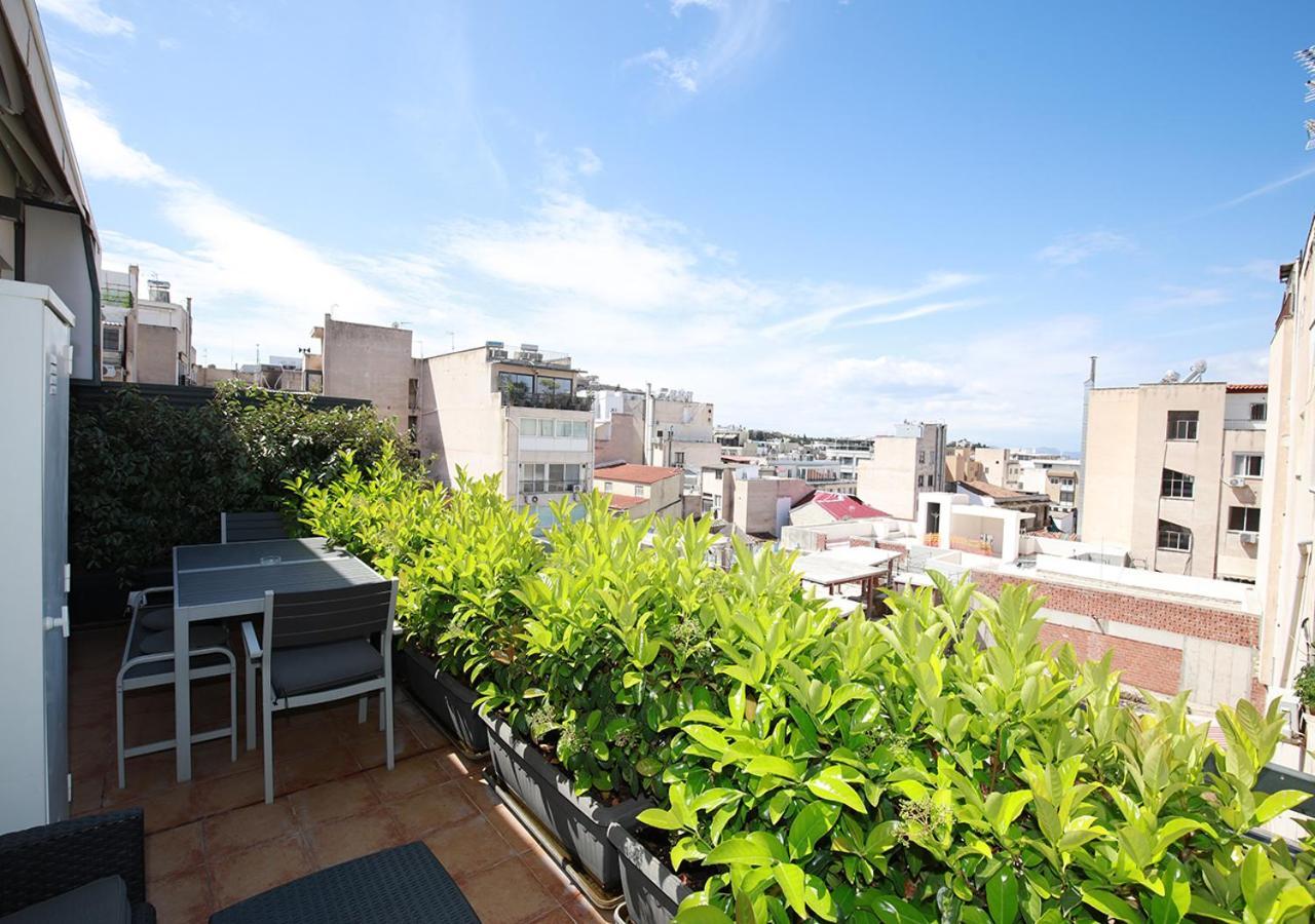 Emily In Athens - Central Chic Flat With Terrace Syntagma E1 Kültér fotó