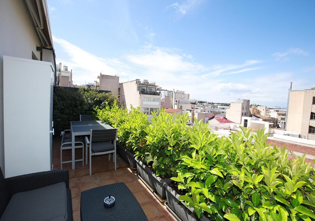 Emily In Athens - Central Chic Flat With Terrace Syntagma E1 Kültér fotó